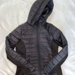 Mondetta Windbreaker Hooded Jacket Black Women’s Medium